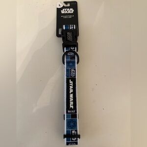 Star Wars Blue and Black Large Dog Collar